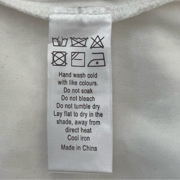 ASOS Lioness Cut Out Lace Mini Dress White Size 8 NWT - Picture 10 of 10